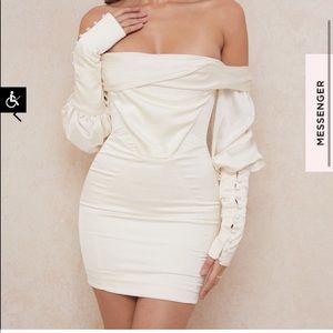 House Of CB Santana Draped Corset Dress